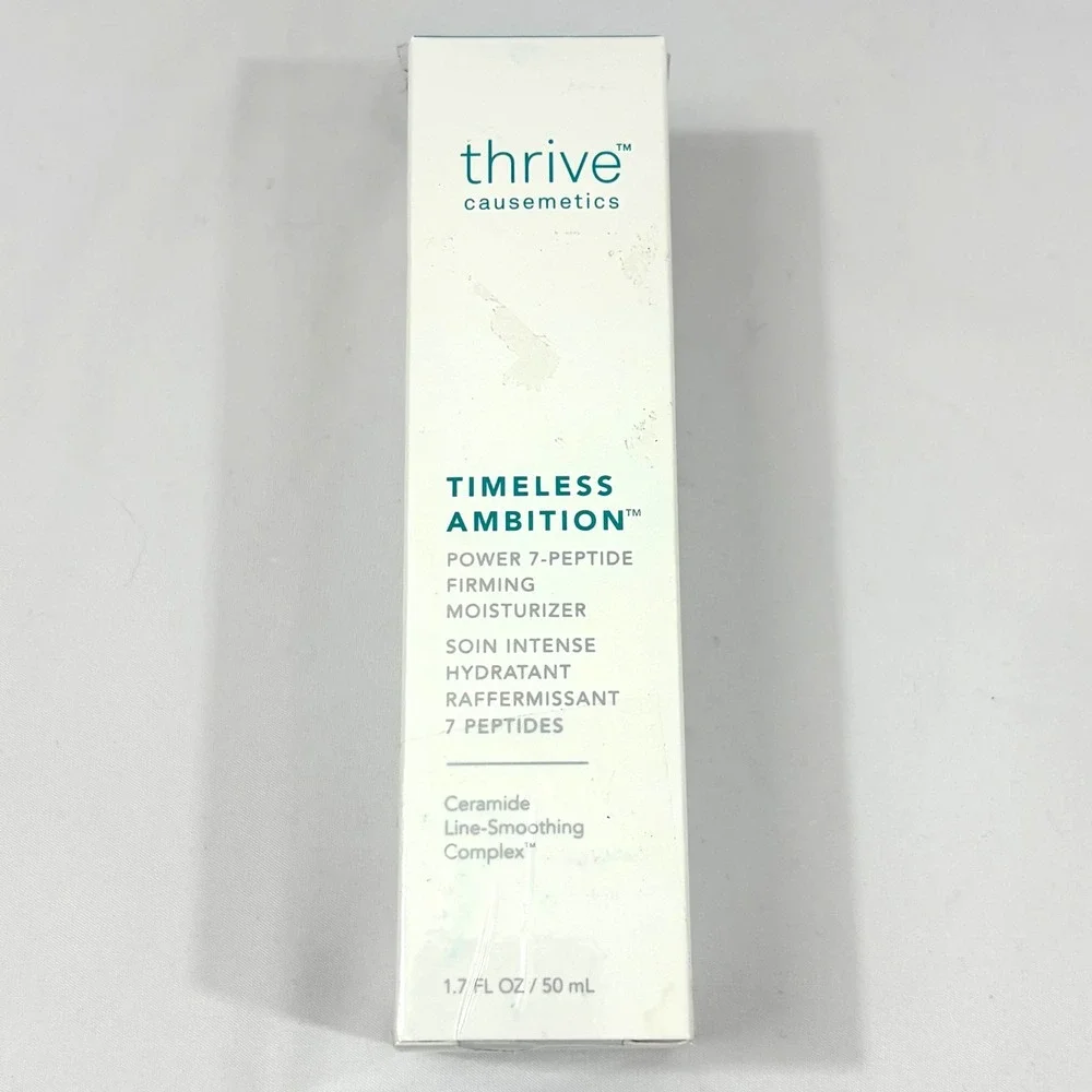 Thrive Timeless Ambition Power 7‑Peptide Firming Moisturizer 1.7 oz-New in Box